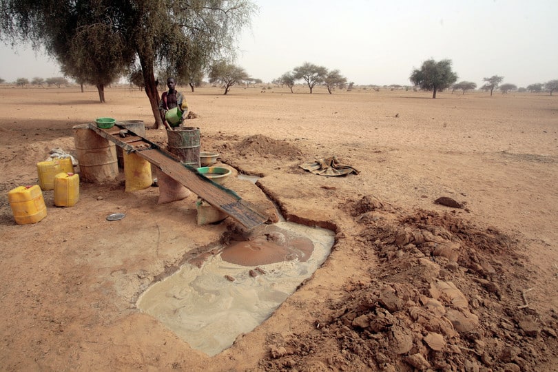 Location of gold mines in Mali