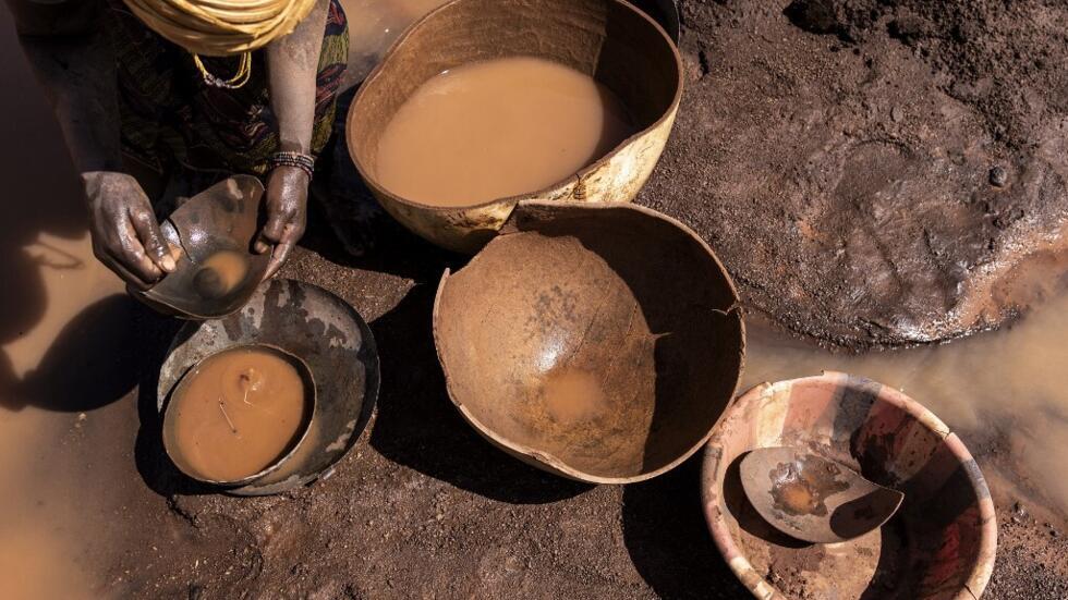 Location of gold mines in Mali