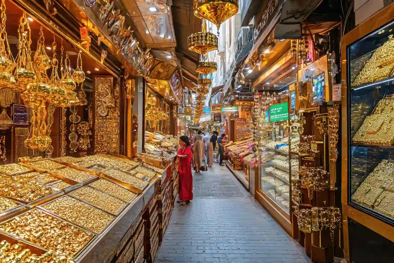 Where is the Gold Souk Located in Dubai