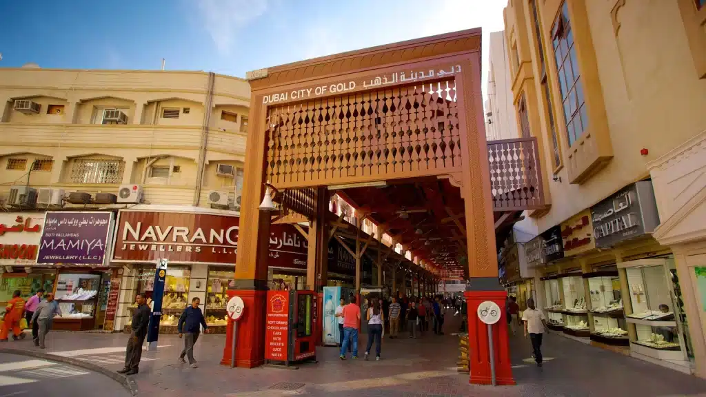 Gold Souk in Dubai Location