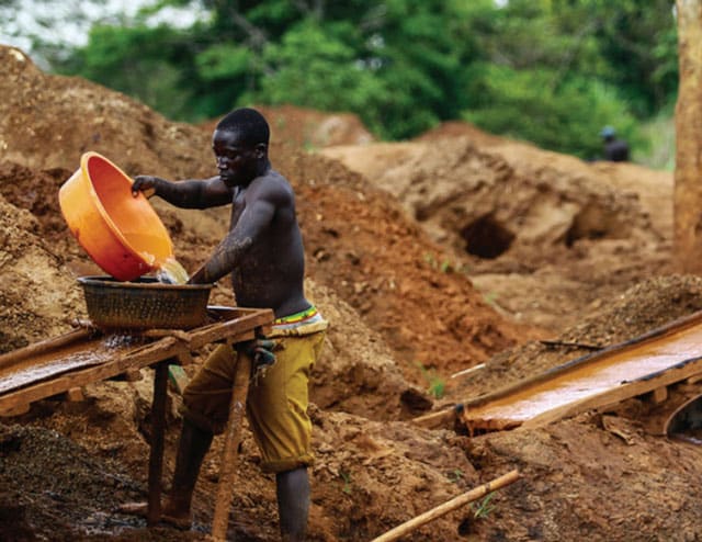 Uganda gold mines