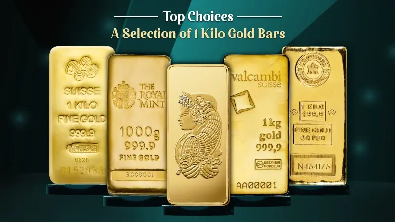 Top Mints & Brands for 1kg Gold Bars